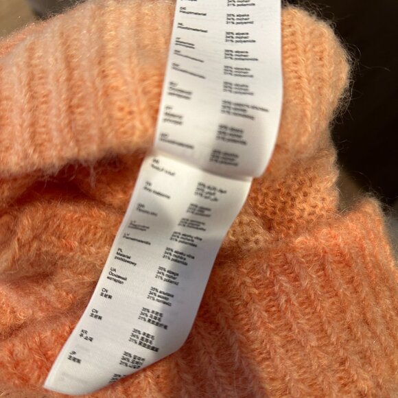 Apricot colored Maje sweater size 1 - Picture 5 of 5